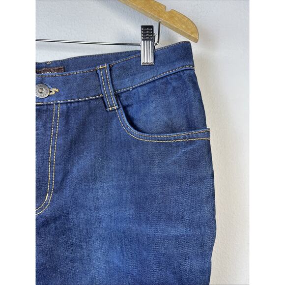 Vintage Bang Bang Blue Jeans Unisex 86 106 womens XL Mens L 100% cotton - Picture 2 of 10